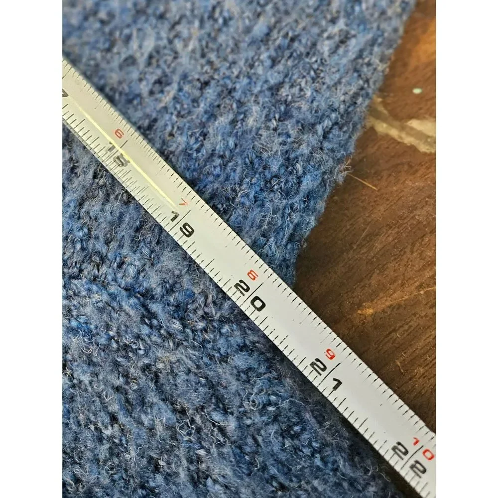 Appleseeds Blue Fuzzy Cardigan Womens Large - Picture 8 of 9